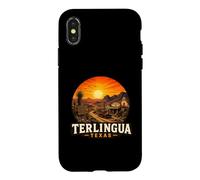 Terlingua Ghost Town Vintage Desert Scene Case for iPhone X/XS