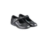 Term Footwear Women's Star Black Leather Touch Tape Shoe | Size: 2 Term Footwear Black 2