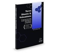 Term Sheets & Valuations