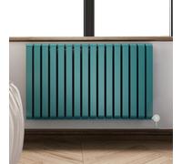Terma 230V 1.2Kw Teal Smart Horizontal Oil-Filled Radiator (H) 630mm X (W) 1045mm