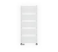 Terma Alex White Electric & Gas Towel Warmer (W)500mm X (H)1140mm
