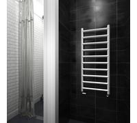Terma Crystal Soft White Towel Warmer (W)500mm X (H)1200mm
