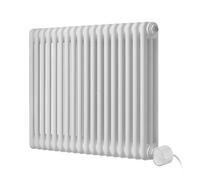 Terma Electric Radiator Colorado (3 Col Deep) (W-Fi) 600H X 834W(mm) 1 Kw White