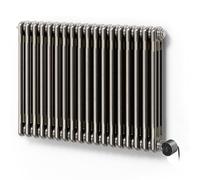 Terma Electric Radiator, Steel, Clear Lacquer, 600h x 834w (mm) [1kw]