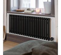 Terma Electric Radiator, Steel, Heban Black, 580h x 1195w (mm) [1kw]