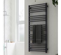 Terma Electric Towel Rail (Hidden Element), Alex One, 1140h x 500w(mm), 600 watts, Modern Grey