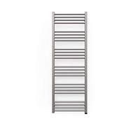 Terma Electric Towel Rail (Hidden Element), Fiona One, 1380h x 480w(mm), 600 watts, Sparkling Gravel