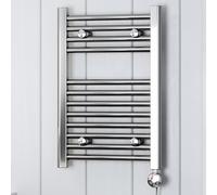 Terma Electric Towel Rail, Leo E, 600h x 400w(mm), 120 watts, Chrome
