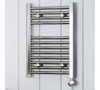 Terma Electric Towel Rail Leo E (Variable Temp) 600H X 400W(mm) Chrome 120W