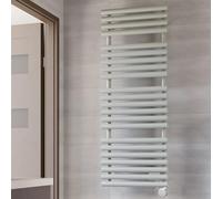 Terma Electric Towel Rail (Wifi), Rolo Towel E, 1360h x 520w(mm), 800 watts, Salt n Pepper Grey
