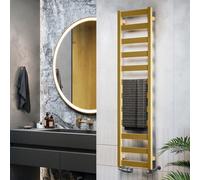 Terma Heated Towel Rail Vivo 1390H X 300W (mm), Brass