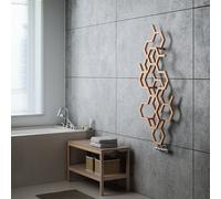 Terma Hex Wgh2X122048 Kbcozx Bright Copper Vertical Designer 1179Btu Radiator, (W)486mm X (H)1220mm