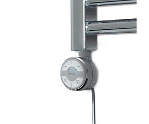 terma MOA Chrome Thermostatic Electric Element for Heated Towel Rail Radiator, Standard and Dual Fuel, ALL WATTS (Only Electric Element, 200W)