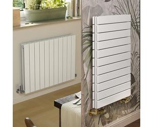 Terma Radiator (Cen./Heating), Steel, White RAL 9016, 600h x 810w (mm) Double Panel [2905 BTUs t50]