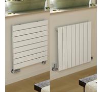 Terma Radiator Forte (Single Panel), 600H X 588W (mm), White Ral 9016