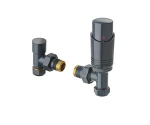 Terma Radiator Valves, Anthracite