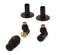 Terma Radiator Valves, Heban Black