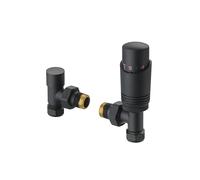 Terma Radiator Valves, Matt Black