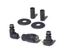 Terma Radiator Valves, Modern Grey