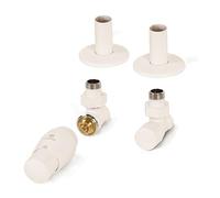 Terma Radiator Valves, Soft 9016 (Matt White)