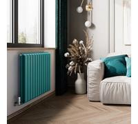 Terma Radiator Warp Room, 630H X 785W (mm), Ral 5018 (Matt) Teal