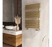 Heated Towel Rail, Rolo-Towel, 755/520, Brass