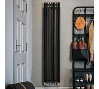 Terma Rolo Room Black Electric Horizontal Or Vertical Designer 2738Btu Radiator, (W)370mm X (H)1800mm