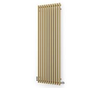 Terma Rolo Room Brass Electric Horizontal Or Vertical Designer 4297Btu Radiator, (W)590mm X (H)1800mm