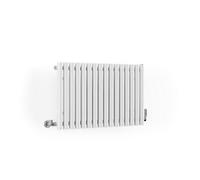 Terma Rolo Room Wgror050086 K916Uz01 White Horizontal Designer 2015Btu Radiator, (W)865mm X (H)500mm