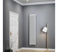 Terma Rolo Room Wgror180037 K916Uc01 White Horizontal Or Vertical Designer 2734Btu Radiator, (W)370mm X (H)1800mm