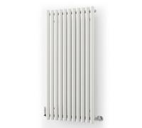 Terma Rolo Room White Electric Horizontal Or Vertical Designer 3028Btu Radiator, (W)590mm X (H)1200mm