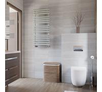 Terma Rolo Salt & Pepper Hydronic Towel Warmer (W)520mm X (H)1085mm