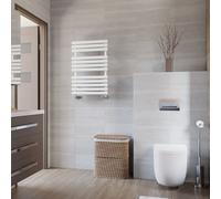 Terma Rolo White Electric & Gas Towel Warmer (W)520mm X (H)755mm