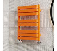Terma Warp T Bold Orange Gas Flat Towel Warmer (W)500mm X (H)655mm