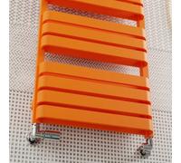 Terma Warp T Bold Orange Hydronic Flat Towel Warmer (W)500mm X (H)1110mm