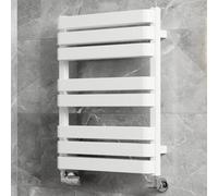 Terma Warp T Bold White Hydronic Flat Towel Warmer (W)500mm X (H)655mm