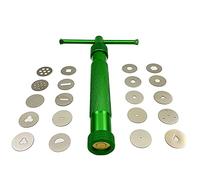 TERMATH Clay Extruder Gun Fondant Extruder with 20 Tips Sugar Paste Extruder Cake Decor Tools