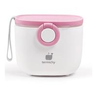 Termichy Milk Powder Dispenser Pot - Formula Dispenser for Baby - 250g(Deep Pink)