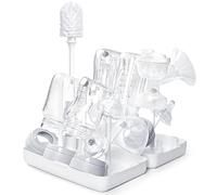 Termichy Space-Saving Baby Bottle Drying Rack with Removable Sticks Compact Brush Suit for Travel Camping Outdoor