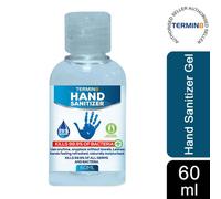 Termin8 Anti-Bacterial Hand Sanitiser Gel, Kills 99.9% Bacteria, Bulk Buy 60Ml