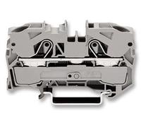 TERMINAL BLOCK, DIN RAIL, 2POS, 12AWG - 2010-1201 - WAGO