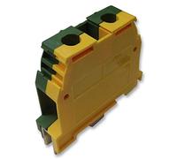 Terminal Block, Earth, DIN, 16 MM | Terminal Blocks DIN Rail Mount CONNECTORS, 1 X Qty - 16513023