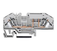 TERMINAL BLOCK, FUSED, 2WAY, 24-10 AWG 282-696 By WAGO & Best Price Square