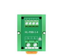 Terminal Block Row Single phase One-in Four-out Connection Distribution Box Power Cabinet Zero Line DIN Rail Mount