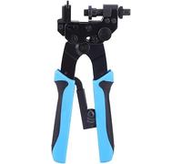 Terminal Compres Crim Pliers, F BNC Cable Network Crimper, Pliers with Ratchet Struc, Handle for nd Comable Crim,Practical and Deft