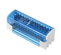 Terminal Distribution Connection Junction Box with Cover Din Rail Block Line divider Wire Type Installation