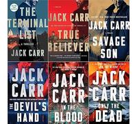 Terminal List A Thriller Series 6-Book Collection Set by Jack Carr