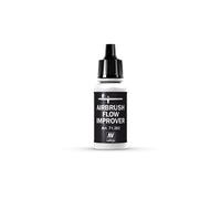 Vallejo Airbrush Flow Improver, Enhances Paint Flow for Airbrushing, 18 ml, Ideal for Smooth Application and Detail Work