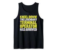 Terminal Operator Kneel Down Tank Top