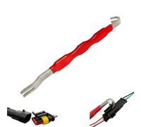 Terminal Removal Tool, Automotive Tools for Professional Mechanics, Red Connector Pry Bar for Electrical Repairs, Precision Removal